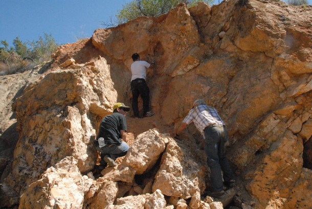 Jason, Will, John Digging Jason, Will, John Digging photo image