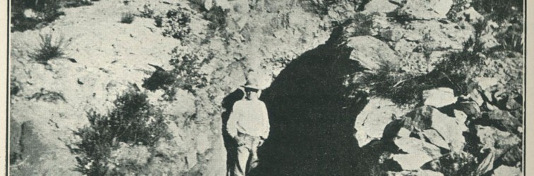 Gordon at the Esmeralda Mine Gordon at the Esmeralda Mine