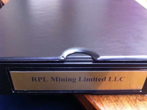 LLC Binder Spine LLC Binder Spine photo image