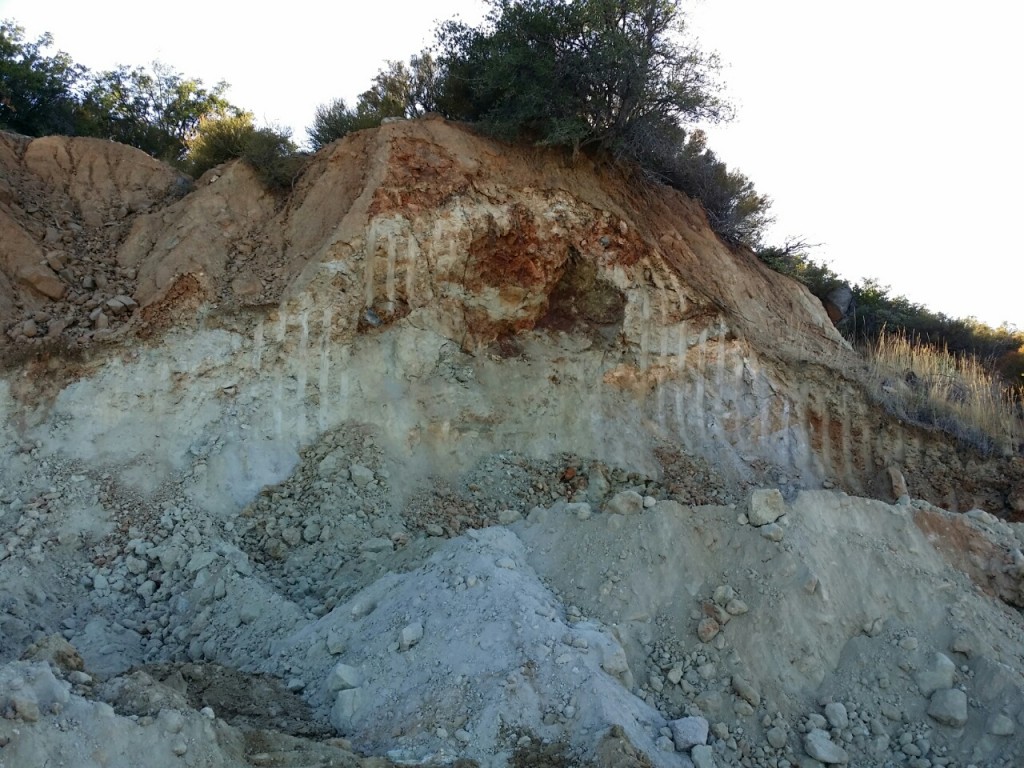 Mt. Lily closer to old workings and adit 8-5-14-3 Getting Closer to Old Workings and Adit photo image