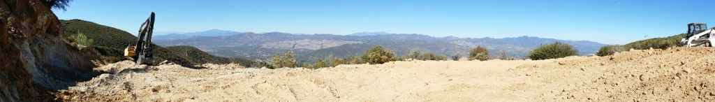Mt. Lily closer to old workings and adit 8-5-14-5 panaroma Panorama View From Mountain Lily Mine photo image